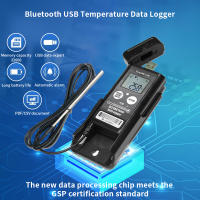 Logger De Temperatura Bluetooth TempU06 Reutilizable Rango De -200℃ Grabador De Datos Con Sensor Externo Para Cadena Fría - details 4