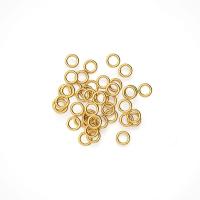 50-100Pcs Anillos Abiertos De Acero Inoxidable Para Fabricación De Joyas Accesorios De Anillos Divididos Anillo Sencillo Suministros Para Joyería DIY - details 5