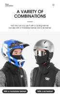 Manta De Cuello Calentadora De Invierno Para Ciclismo Con Poliéster Viento-Resistente Unisex Capucha Deportiva Para Esquí Motocicleta Y Correr - details 8