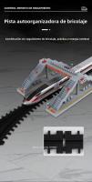 Modelo De Tren De Alta Velocidad FuXing a Escala 1:60 Con Control Remoto Luz Y Sonido Regalo De Adorno Para Jóvenes De 14 Años Y Adelante Metal - details 8