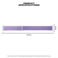Correa De Reloj De Nylon Ajustable Para Samsung Galaxy Fit 3 Accesorios De Correa Elástica Para iWatch Compatible Con Samsung Galaxy Fit3 - details 6