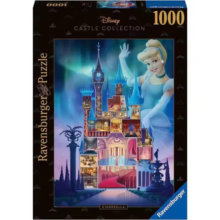 CENICIENTA DISNEY CASTILLO PUZZLE 1000 PIEZAS DE RAVENSBURGER - 1