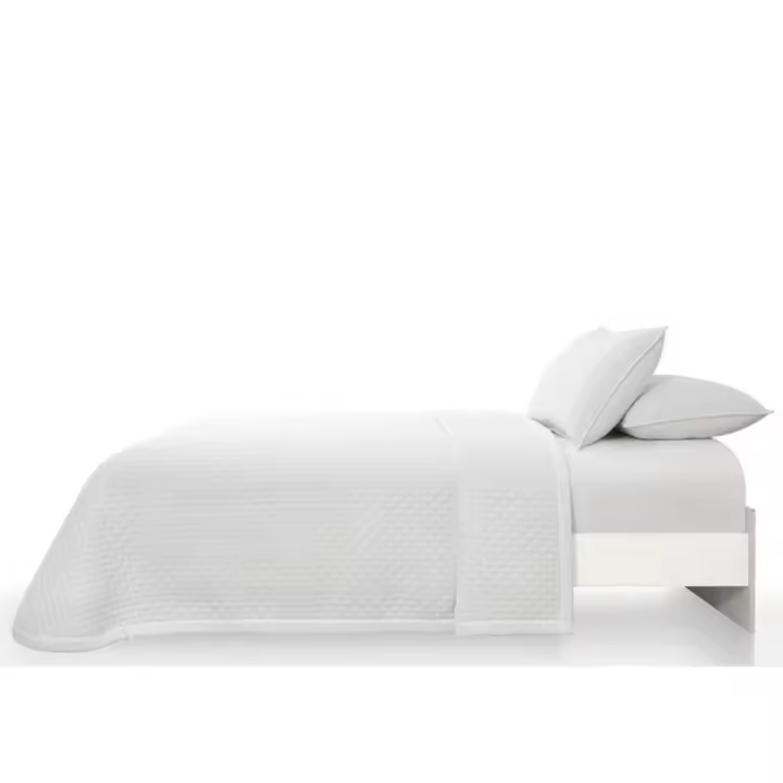Colcha Bouti Salerno Blanco Clara Vidal - Elegante colcha de alta calidad para decorar tu dormitorio - 1