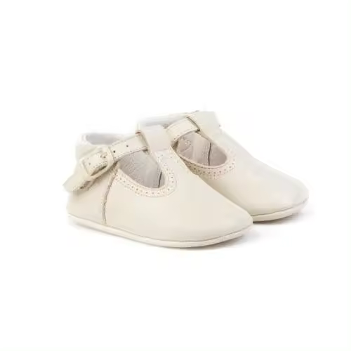 Zapatos Bebé Angelitos 247 Beige - Cómodos y Transpirables - 1