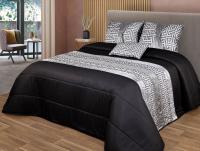 Colcha Edredón de acolchado fino cristal con pedreria y brillo 200×260 cms + 3 cojines a juego con relleno para entretiempo,Colcha decorar tu dormitorio para Cama 90cm/ 105cm - details 1