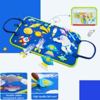 Juguete Montessori De Actividades Sensoriales Para Niños Busy Board Educativo Preescolar Fomenta Los Primeros Habilidades De Aprendizaje Y Motricidad Finas Edad Recomendada 3-6 Años - details 18