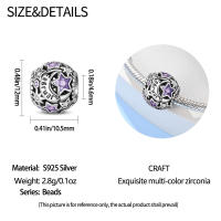 Bolas De Joyería Para Pulsera Original 3MM S925 Plata Enero-Diciembre Piedras Preciosas Serie DIY Regalo De Cumpleaños Para Mujer - details 6