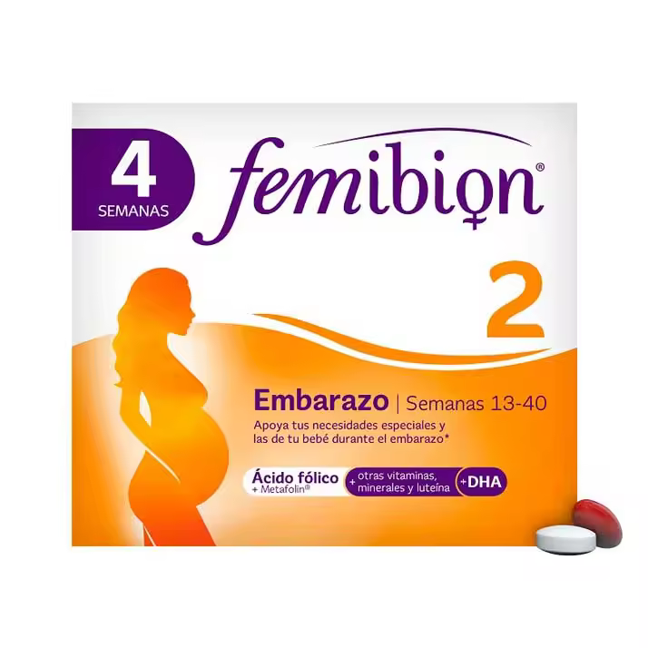 Femibion 2 Embarazo  (28 Comprimidos y 28 Capsulas). - 1