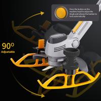 Cortacésped eléctrico de mano para Makita, herramienta inalámbrica con batería de 18V, longitud ajustable, 2 baterías, novedad - details 2