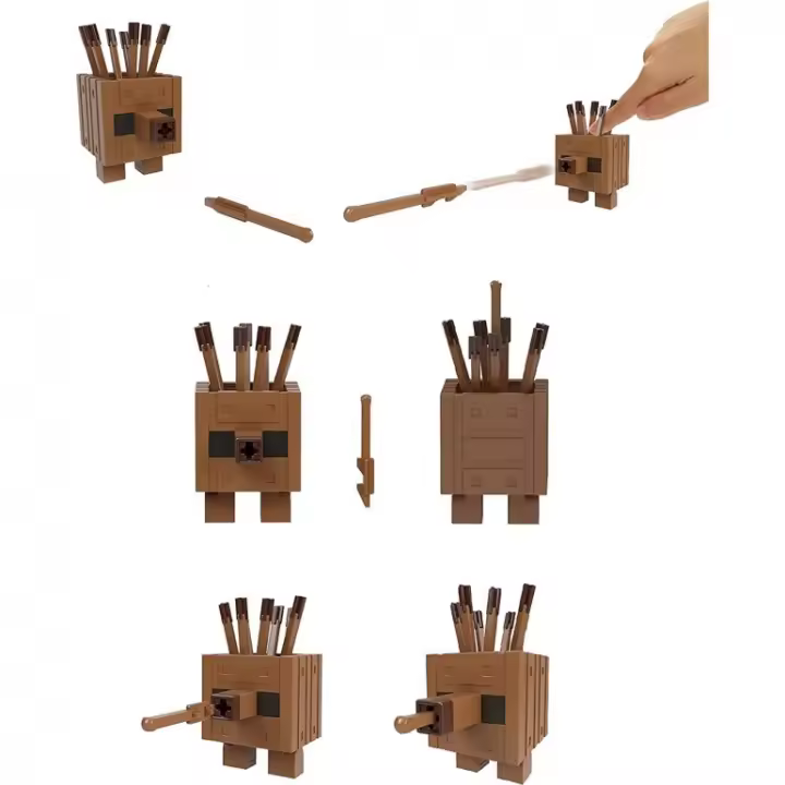 FIGURA NERVIOSA SURTIDA MINECRAFT LEGENDS GYR78 MATTEL - 1