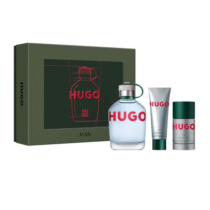 Hugo Boss - Hugo Man Eau de Toilette Set Regalo hombre 125 Ml. + Desodorante Stick 75 Ml. + Gel de ducha 50 Ml. |… — oferta en Miravia