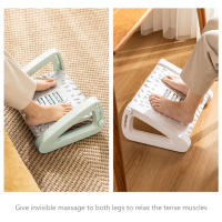 Taburete De Pies Ajustable Ergonómico Con Rodillos Almohadilla Masajeadora Para Descanso Cómodo Para Oficina Y Hogar VAKIND - details 7