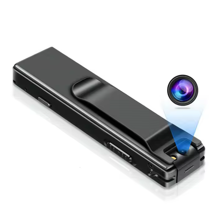 Mini cámara Digital magnética A3, videocámara con Clip trasero HD 1080P, grabación en bucle, detección de movimiento, linterna, para viajes y caminar - 1