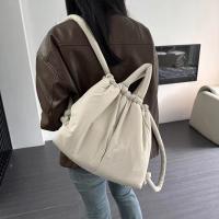 Bolso De Hombro Para Mujer Casual De Nylon Vintage Padded Soft Puffer Gran Capacidad Tote Bag Cierre De Cremallera Unisex - details 0