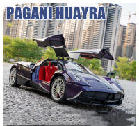 Coche De Juguete Pagani Huayra a Escala 1:18 Con Luz Y Sonido-absorci\u00f3n De Impactos-colecci\u00f3n De Coleccionables Metales Sin Bater\u00eda Regalo Para Festivales - details 0