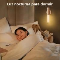 Lámpara De Pared LED Recargable Con Sensor De Movimiento Inteligente Para Pasillo Dormitorio Escaleras Baño Armarios Decoración Luz Nocturna Portátil Magnética - details 2