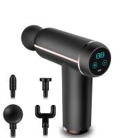 - Pistola Masaje 6en1 Profesional: Pantalla LCD Inteligente + 30 Niveles (Tejido Profundo/Recuperación Muscular) Portátil Recargable - Incluye 5 Cabezales Fitness - details 0