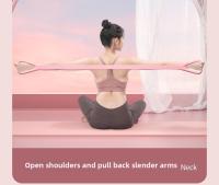 Cinta Elástica De Yoga Con Correa De Estiramiento 8 Figuras Herramienta Para Estirar Los Hombros Y Espalda Adecuada Para Ejercicios De Cintura Y Muslos - details 23