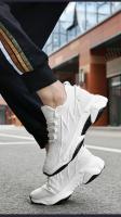 Zapatos De Tenis Para Hombre Invisible Elevación Casual Con Aumento De Altura 8cm Transpirables De Verano Con Suela PVC Tamaño Verdadero - details 1