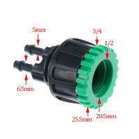 Conector Y Para Riega Jardín 1/4" a 1/2" 3/4" Femenino Adaptador De Irrigación 4/7 En Venta Por Pieza Desde China Continental - details 4