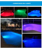 Luz Submarina RGB DC12V IP68 LED Para Piscina 18W 25W 35W Control Por App Tuya Decoración De Fiesta De Piscina Lámpara De Fuente - details 11