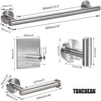 Toallero de Baño Maple Inoxide 6 Piezas - details 4