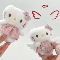 Llavero De Peluche Sanrio Hello Kitty Con Falda Y Alas De Anime Llavero De Coche Para Mujer Llavero De Bolso Para Niña Regalo De Cumpleaños - details 1