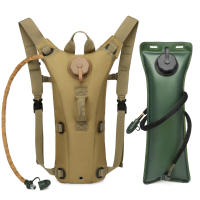 Mochila De Hidratación Deportiva Impermeable De Nylon Con Botella De Agua De 3 Litros Para Senderismo Ciclismo Escalada - details 10