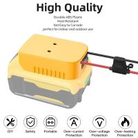 Adaptador De Batería Para Power Wheels Dewalt 18V/20V Con Interruptor ON/OFF Y Fusible De 30Amp Para RC Cars DIY Juguete Eléctrico - details 1