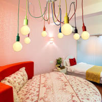 Iluminación Creativa De Cristal Para Sala De Estar Y Dormitorio Moderno Simple Chandelier Duplex Edificio Villa Luz Pendente Metálica AC 90-260V - details 6