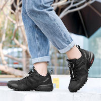 Zapatos De Senderismo Para Hombres Transpirables De Malla Ligeros Para Running Exterior Ciclismo Trekking Camping Zapatos De Lock Sport - details 14