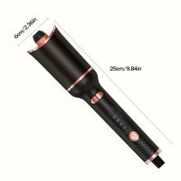 Rizador de aire giratorio de cerámica, rizador automático, elegante rizador de aire giratorio, 4 ajustes de temperatura, herramienta de cuidado para todo tipo de cabello. - details 4