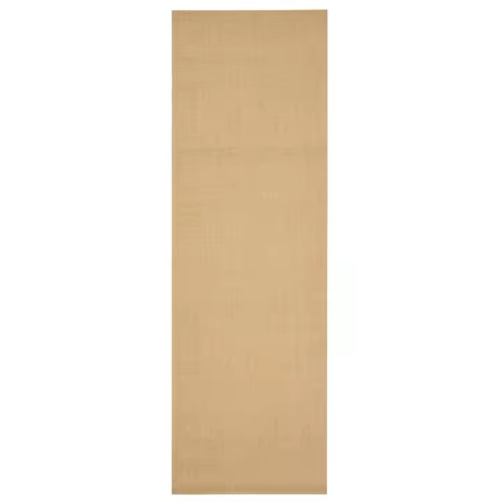 vidaXL Alfombra de sisal natural 80x250 cm Color Natural,  Negro,  Marrón y mas Alfombras de área  Alfombra de Piso para Sala de Estar Dormitorio Habitación Salón - 1