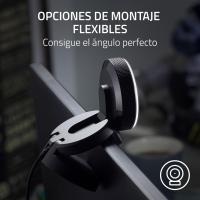 Razer Kiyo Webcam FullHD 1080p - Cámara de Transmisión con Anillo de Luz (Cámara Web USB, Vídeo HD 720p, 60 FPS, Compatible con Open Broadcaster Sofware, Xsplit, Autofoco, Clip de Cámara, Conexión para Trípode) Negro - details 0