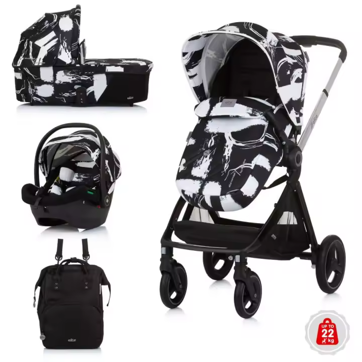 CHIPOLINO Carrito de bebé ELITE tres piezas de Chipolino - 1