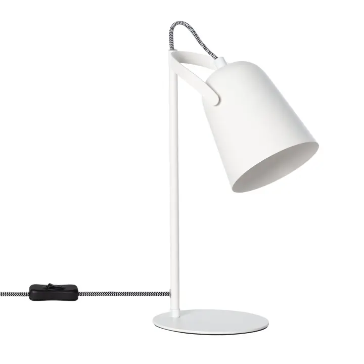 Ledkia Lámpara Flexo Escritorio de Metal Orfeo Blanco - 1