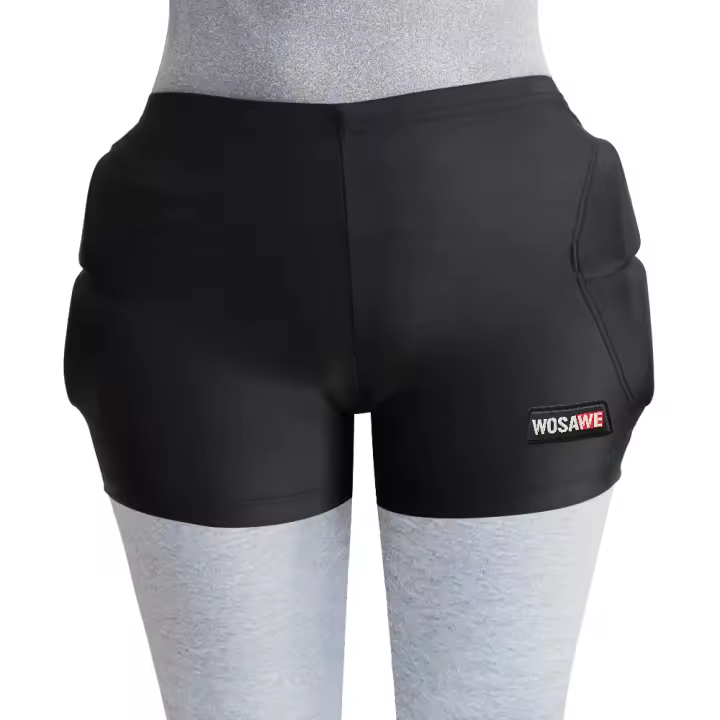 WOSAWE Pantalones De Protección Para Adultos Para Motocicleta Snowboard Patinaje Hockey Deportes Cortos MTB Equipamiento De Protección De Hombros Y Caderas - 1