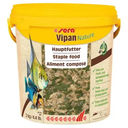 SERA VIPAN NATURE ESCAMA GRANDE A GRANEL 1000 ML - 1