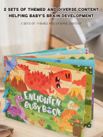 Juego De Educativos Montessori Para Niños Con Adhesivos Libro Ocupado Animal Números Juego De Puzzle De Alineación Regalo De Juguetes Educativos Para Niños - details 2