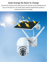 Cámara Solar Tuya WiFi 3MP Con Batería De 10000mAh PTZ Exterior Vigilancia Nocturna Vision Infrarroja Seguimiento Humano AI CCTV Inteligente - details 3