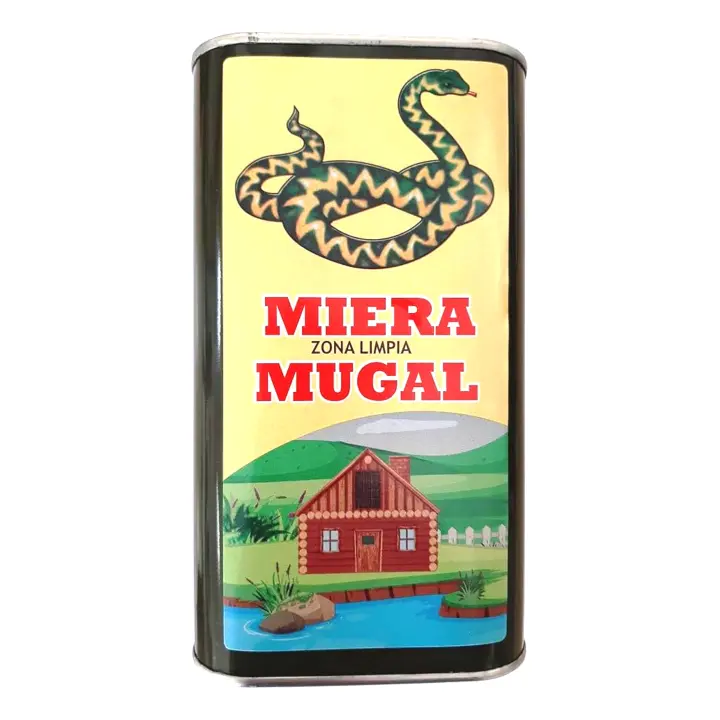 Miera Mugal 1 Litro Repelente de serpientes - Ahuyentador de reptiles a base de aceite de cade o enebro - 1