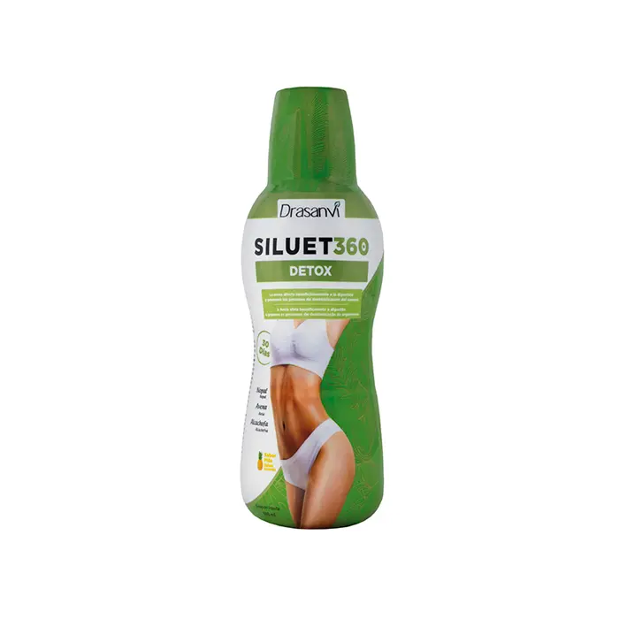 DRASANVI SILUET 360 DETOX 600ML PROMUEVE LA DESINTOXICACIÓN DEL CUERPO, ENRIQUECIDO CON VITAMINAS DEL GRUPO B - 1