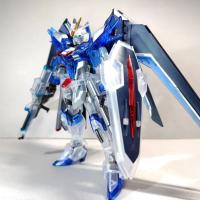 Modelo De Mecha Colorido Y Transparente 1/144 ZGMF-X10A Flying Freedom De MINISO Figura De Acción Coleccionable Para Niños Regalo - details 2