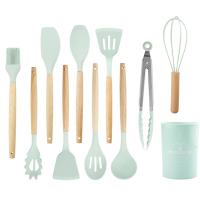 Set de Utensilios de cocina de silicona y Madera para el hogar, restaurative, Cocina - details 2