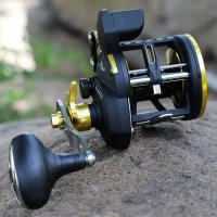 Carrete De Pesca En El Agua Salada Sougayilang Carrete De Arroqueo Con Carril Para Barco Oceánico Carrete De Pesca Redonda Para Baitcasting Pesca En Oceano - details 12