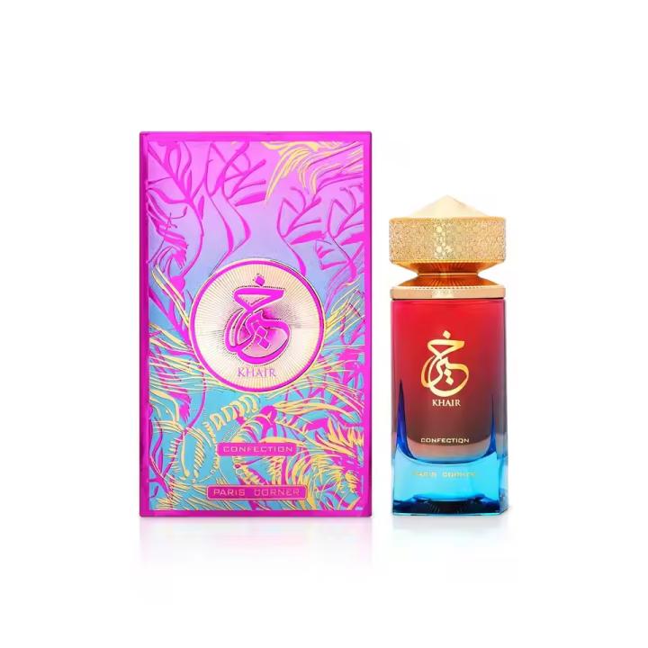 Paris Corner Khair Eau de Parfum 100 ml - Perfume Unisex de Larga Duración - Disponible en Confection y Pistachio — oferta en Miravia