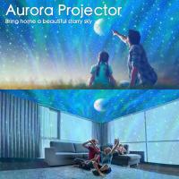 Proyector de Estrellas, Proyector de Estrellas Galaxy Aurora (con 14 modos, control remoto y temporizador) - details 3
