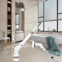 Cepillo de limpieza eléctrico 4 en 1, multifuncional, inalámbrico, giratorio, para baño, cocina, ventanas e inodoro - details 1
