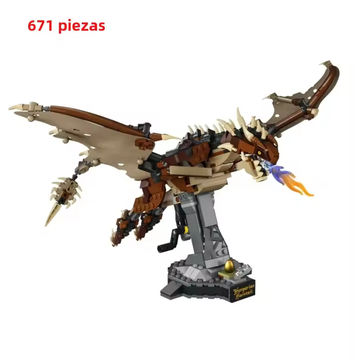 Bloques De Construcción De Dragón Hungarian Horntail Modelo De Película Legado Volador Juguetes Para Niños Regalo De Navidad Para Niños Hombres - 1