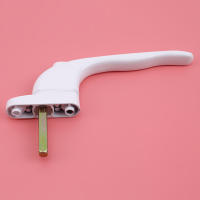 Manija De Puerta Universal Con Cerradura Blanca Para Doble Vidrio Y Cerradura De Clave Herramienta Manual De Aleación De Cobre - details 1